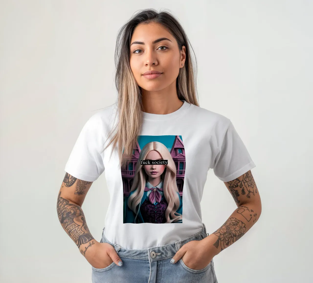 Fanculo la società t-shirt da ArtDesign by KBK