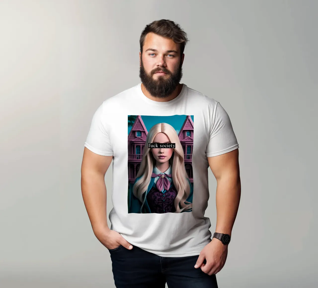 Fanculo la società t-shirt da ArtDesign by KBK