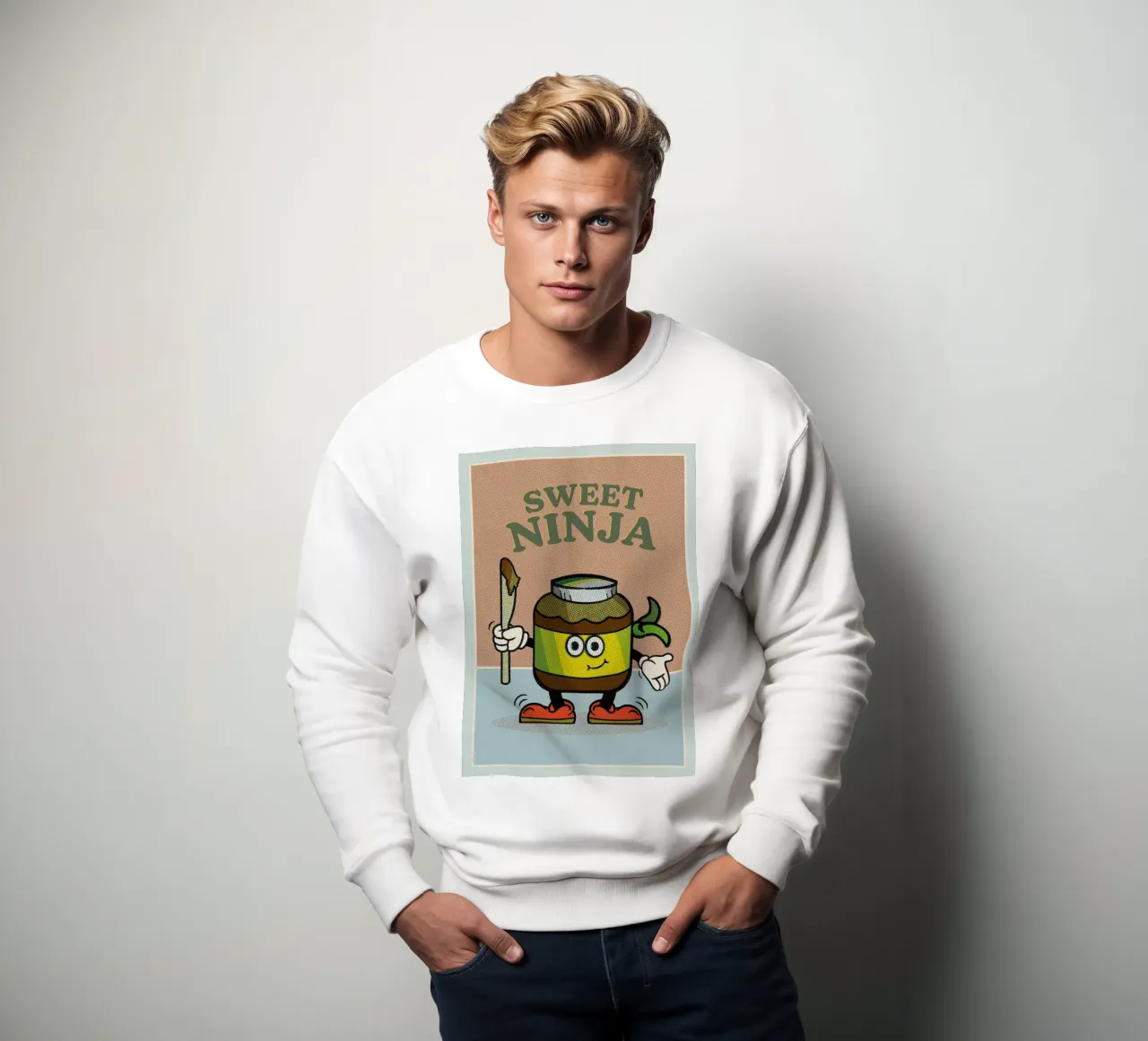 Sweet Ninja felpa da lazydaypaper