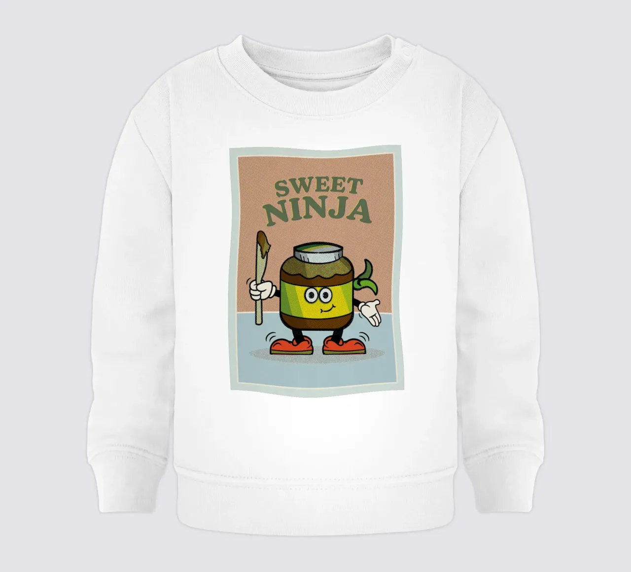Sweet Ninja felpa neonato da lazydaypaper