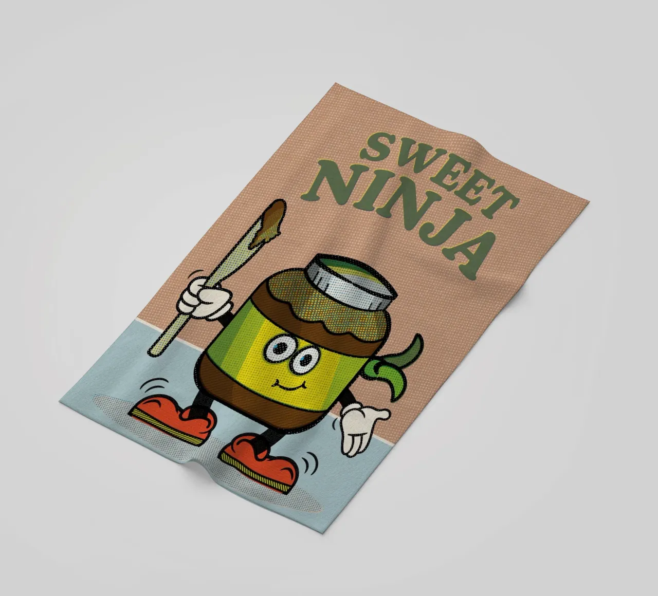 Sweet Ninja telo mare da lazydaypaper