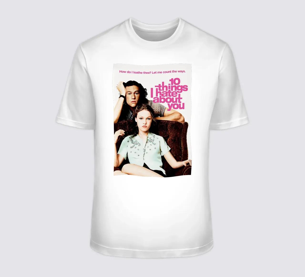 10 Things I Hate About You Movie t-shirt da Attaboy Dsgn