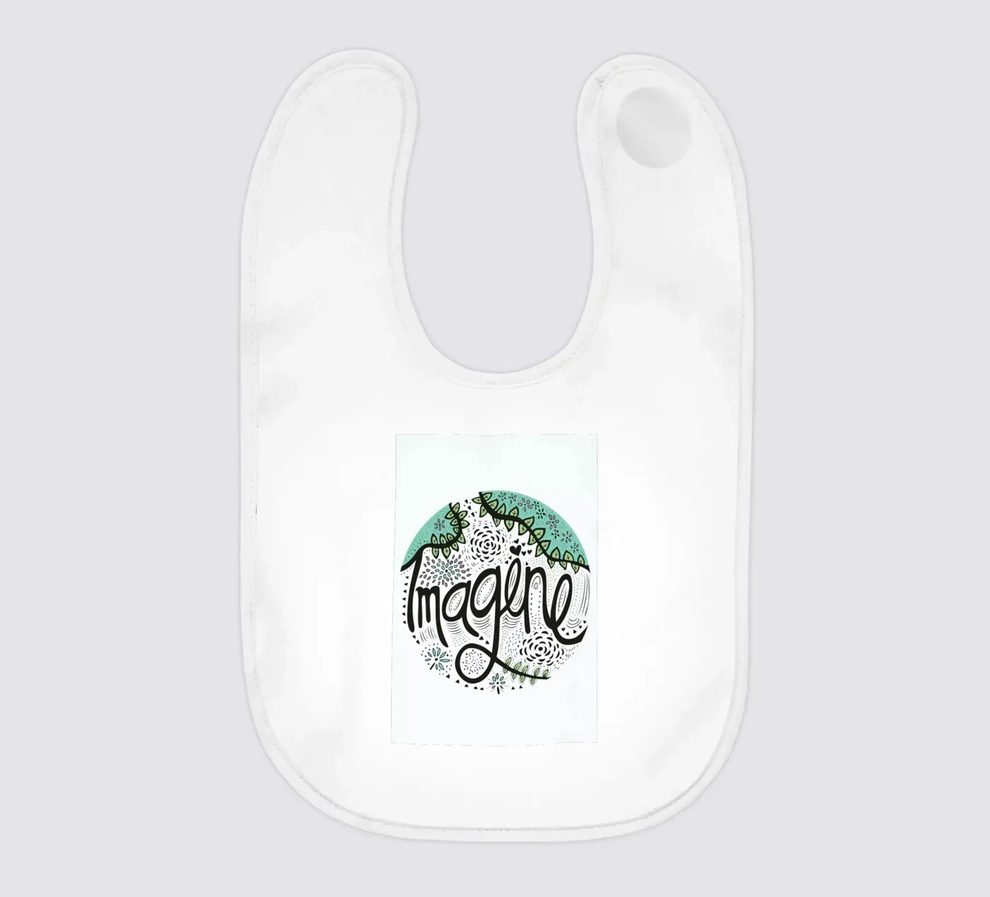 Imagine Babylätzchen von Pom Graphic Design