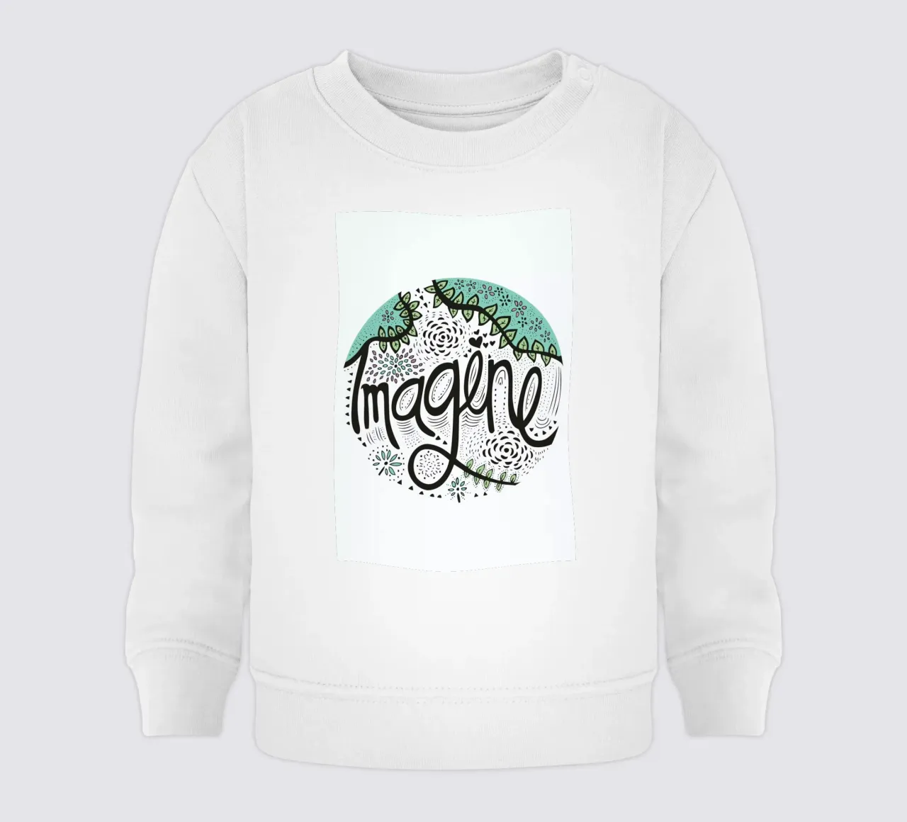 Imagine felpa neonato da Pom Graphic Design