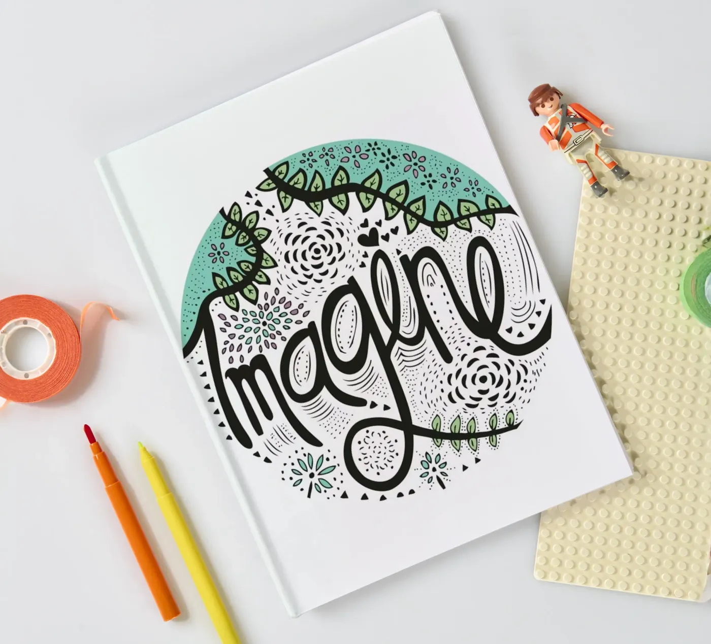 Imagine notebook by Pom Graphic Design