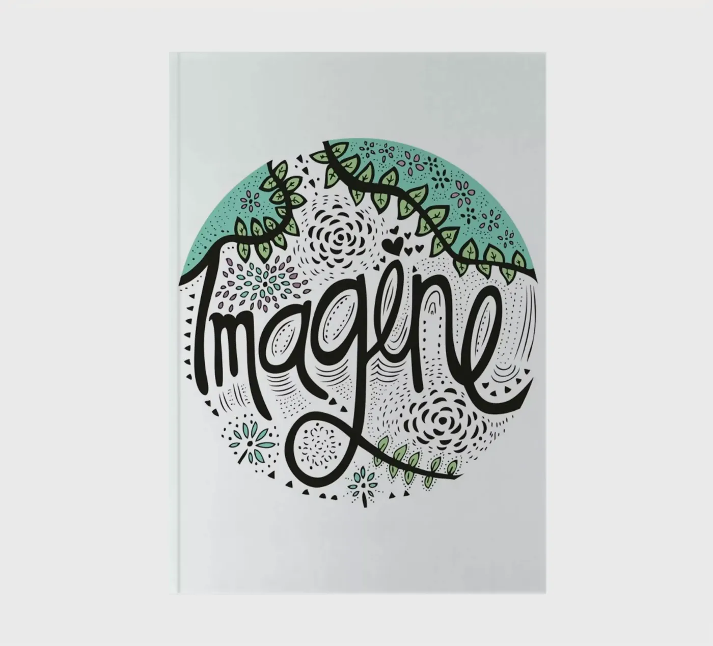 Imagine notebook by Pom Graphic Design