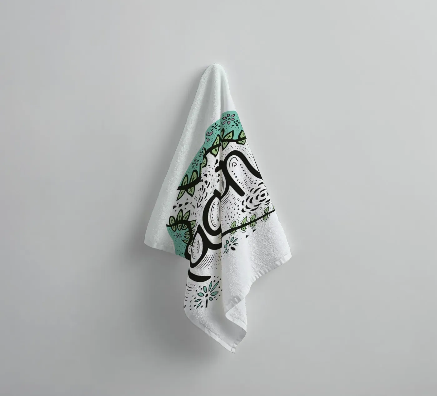 Imagine towel by Pom Graphic Design