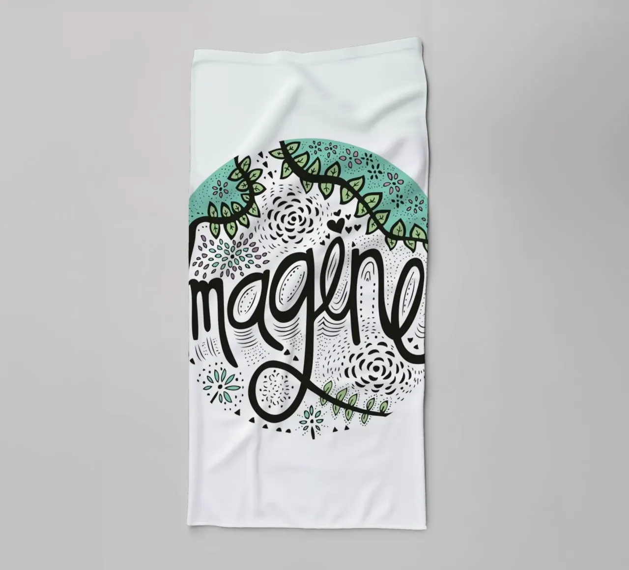 Imagine asciugamano da bagno da Pom Graphic Design
