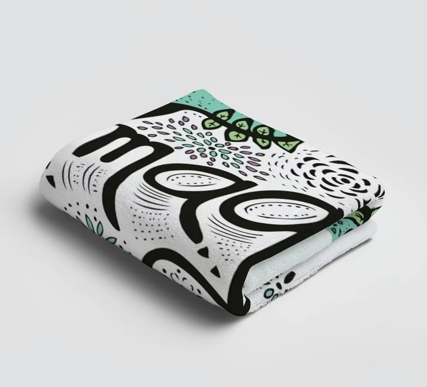 Imagine towel by Pom Graphic Design