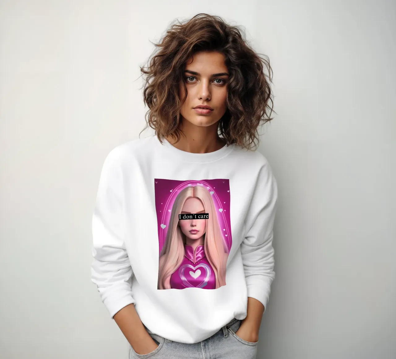 Non mi interessa felpa da ArtDesign by KBK