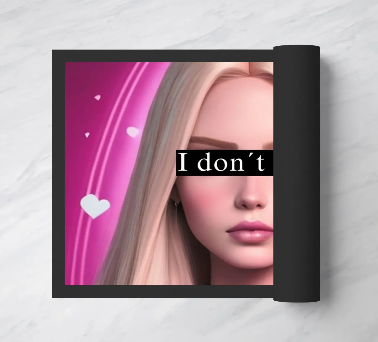Non mi interessa zerbino da ArtDesign by KBK