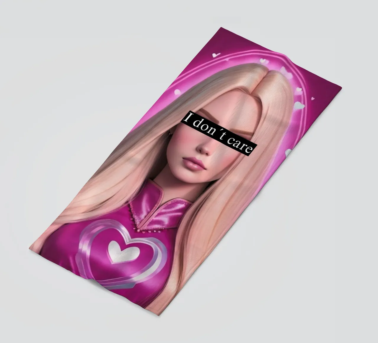 Non mi interessa telo mare da ArtDesign by KBK
