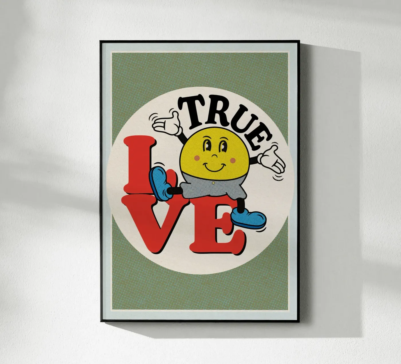 True Love plexiglas de lazydaypaper