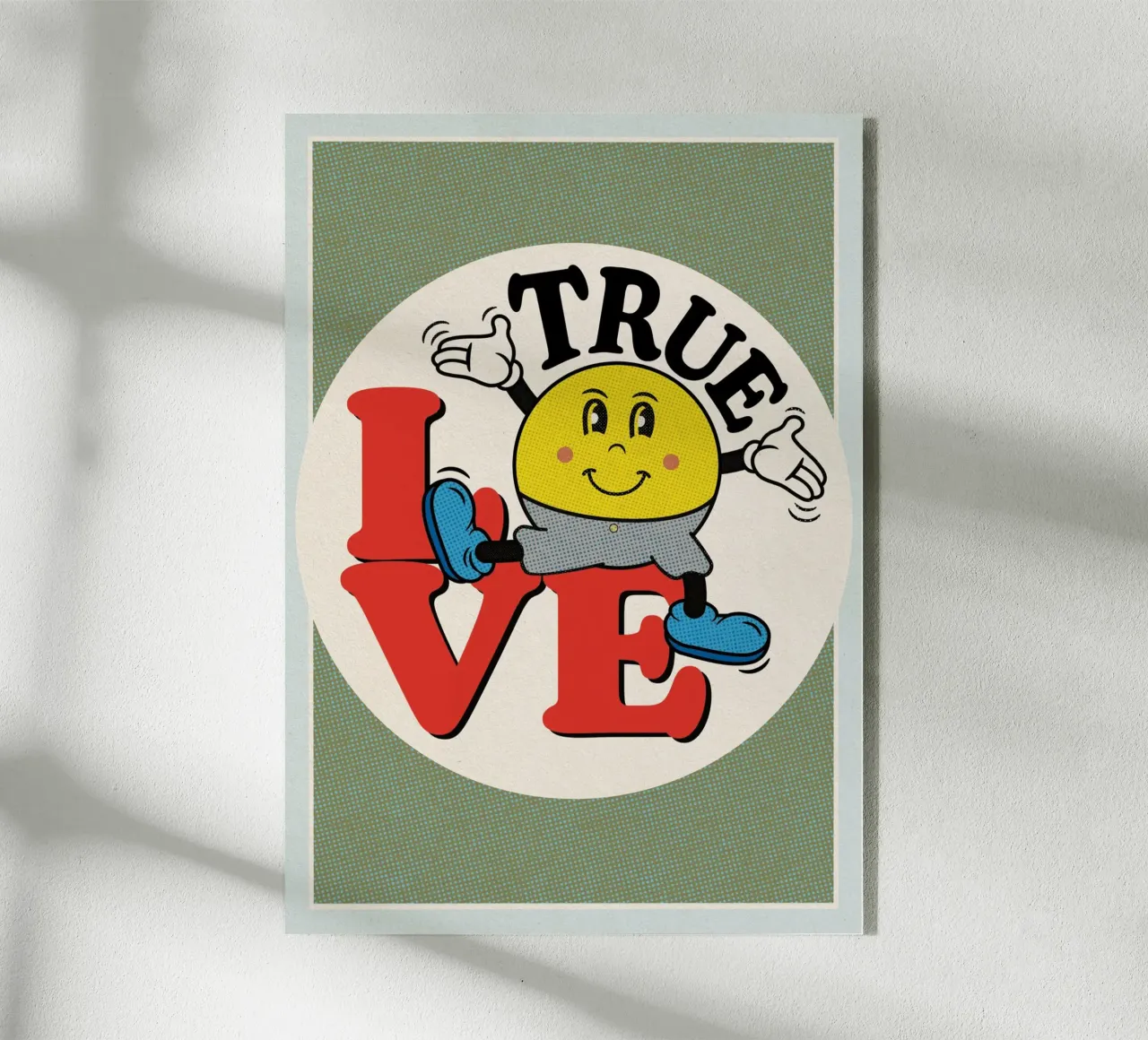 True Love acrylic glass by lazydaypaper