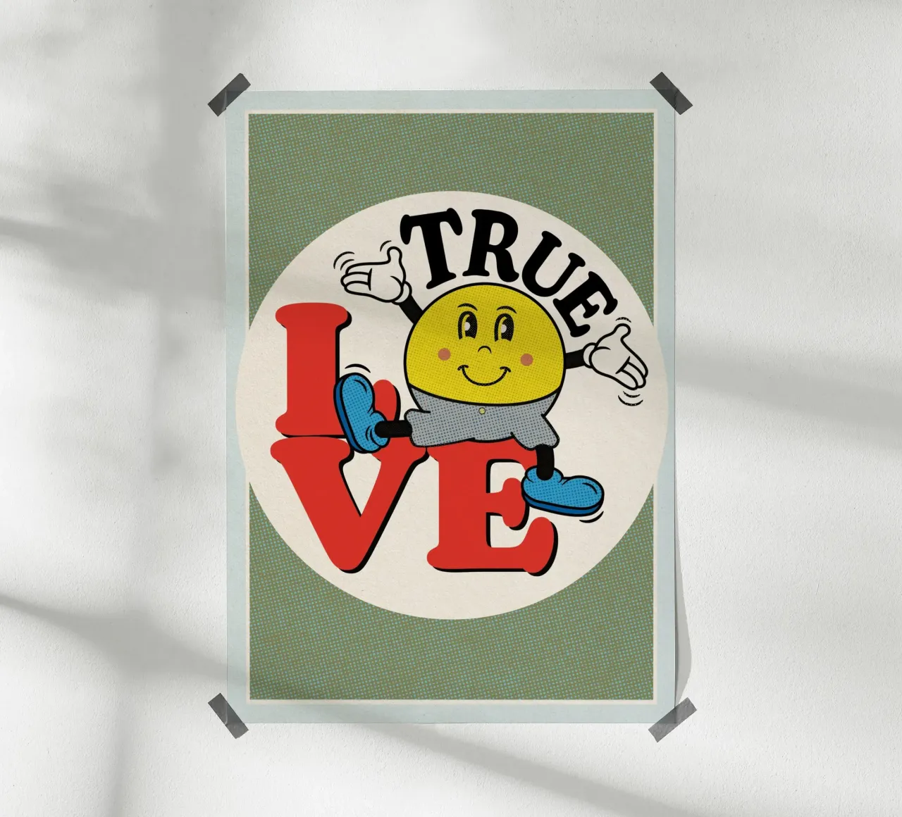 True Love poster da lazydaypaper