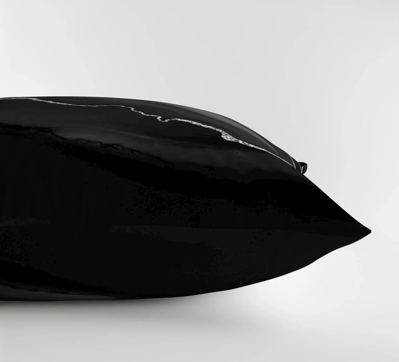 Agata nera e argento Texture 01 cuscino da Gemstone Textures