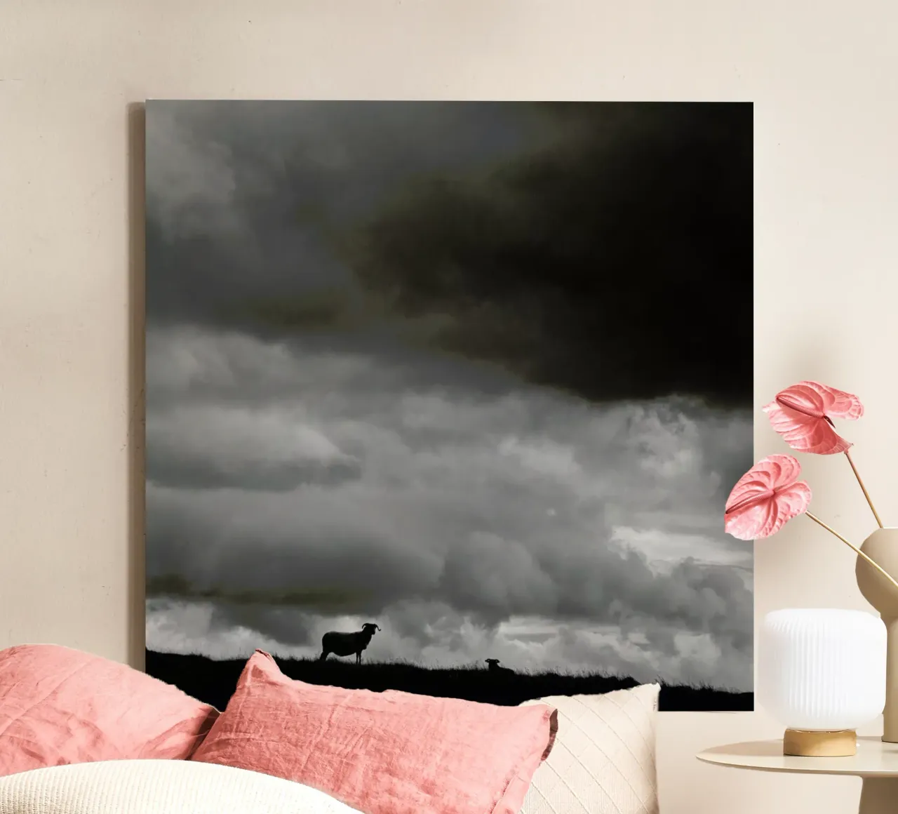 Neighbourhood canvas by Nur Mut