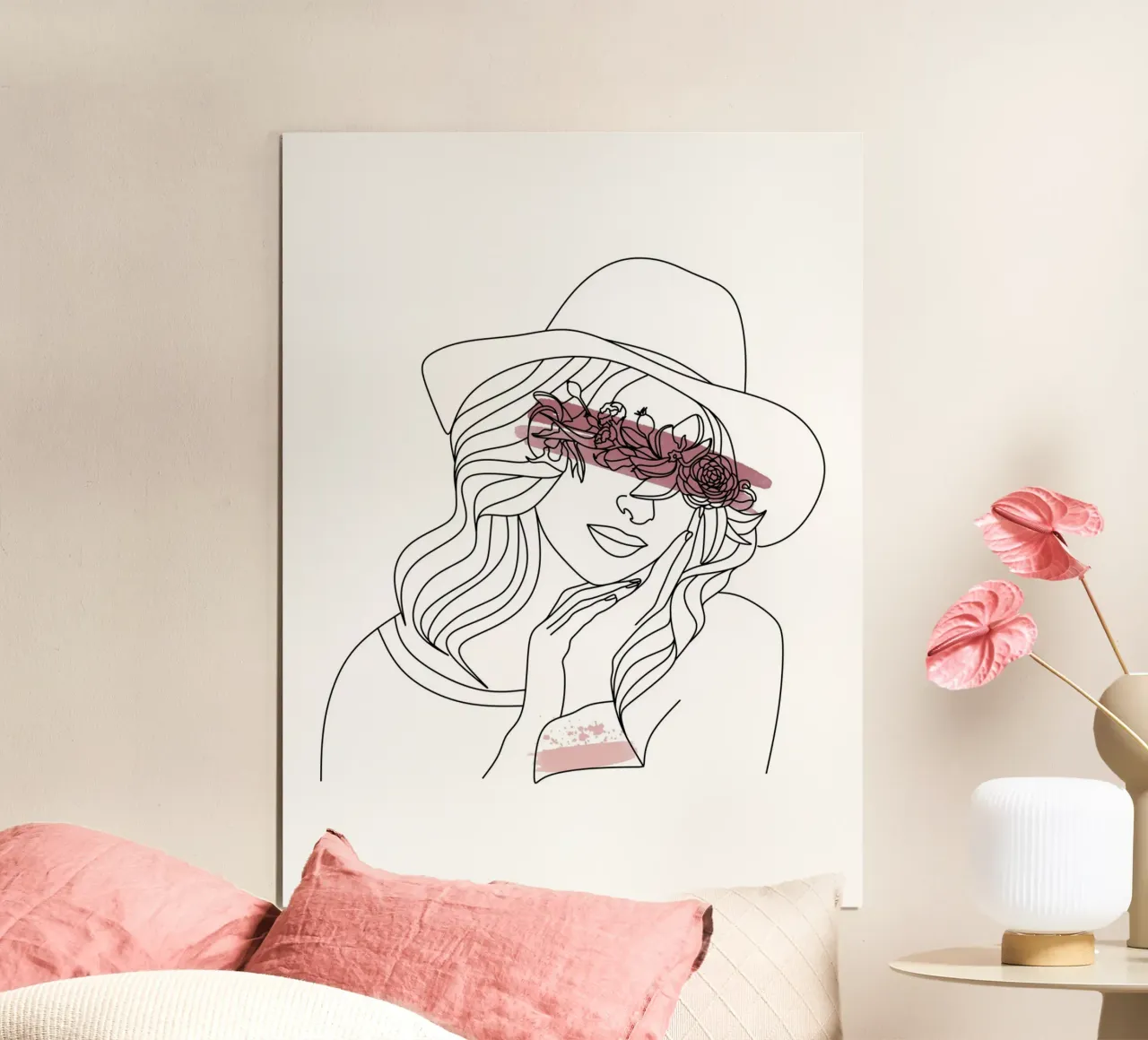 Line Art Donna II poster da ArtDesign by KBK