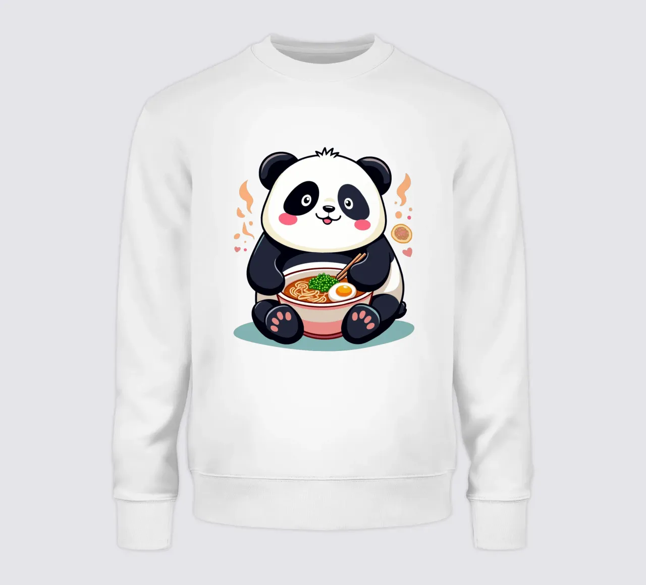 Panda mangia il ramen felpa da artdesign1985