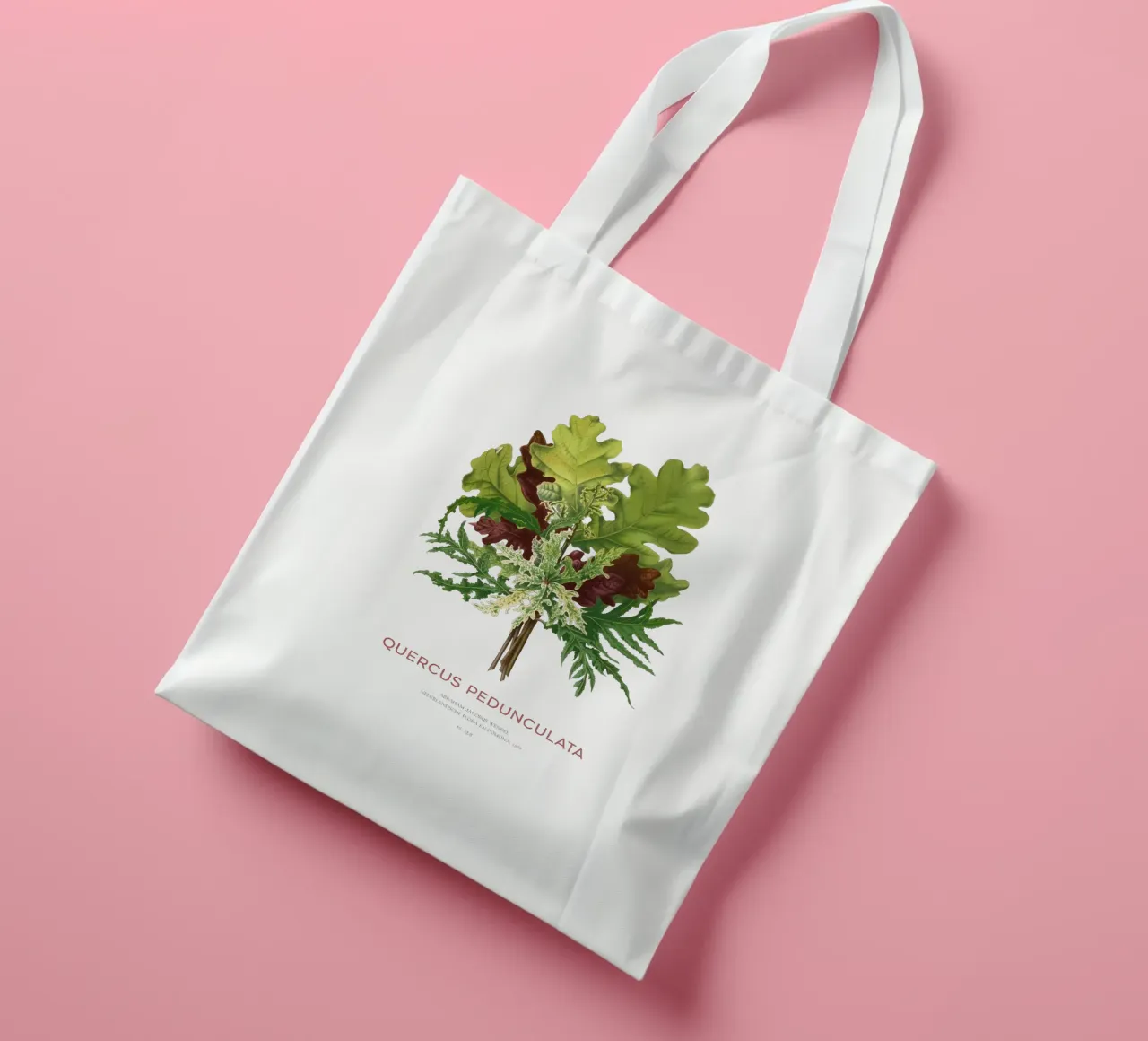 Stieleiche oder Quercus pedunculata Jutebeutel von Vintagrafica