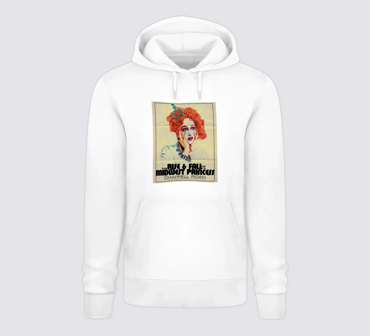 Chappell Roan 'The Rise and Fall of a Midwest Princess felpa con cappuccio da Attaboy Dsgn