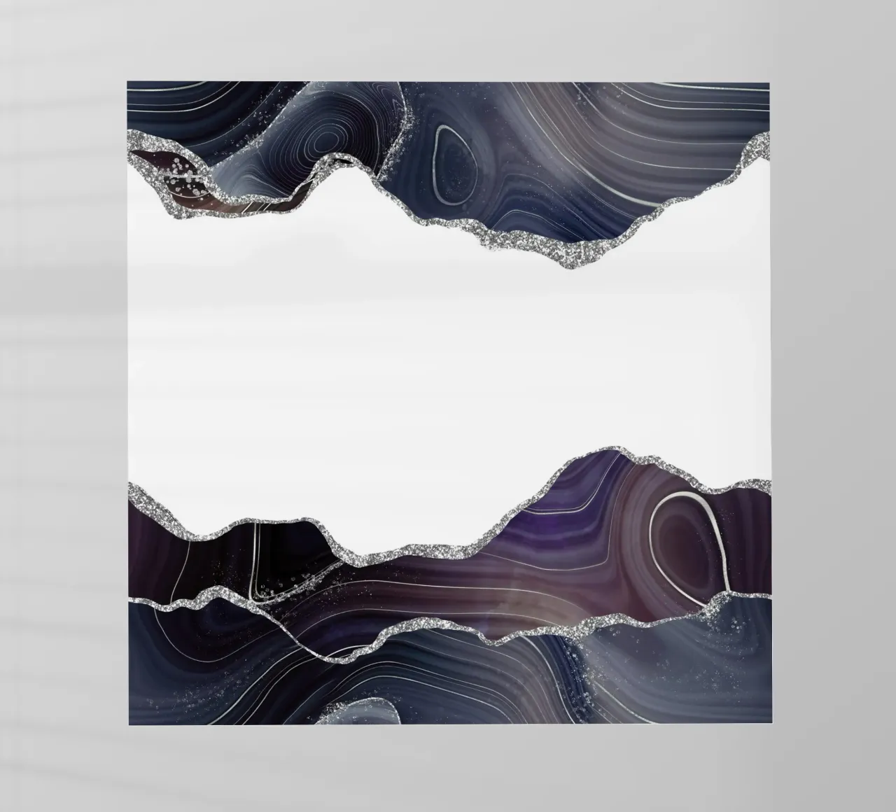Texture Agate noire et argentée pailletée 08 film rétro-éclairé de Gemstone Textures