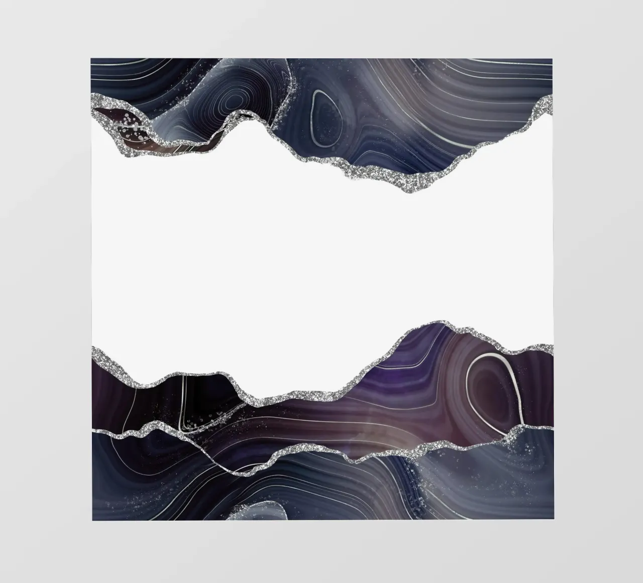 Texture Agate noire et argentée pailletée 08 film rétro-éclairé de Gemstone Textures
