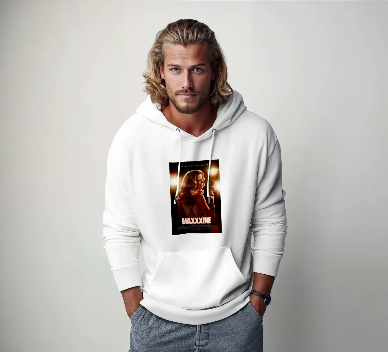 Maxxxine Movie felpa con cappuccio da Attaboy Dsgn