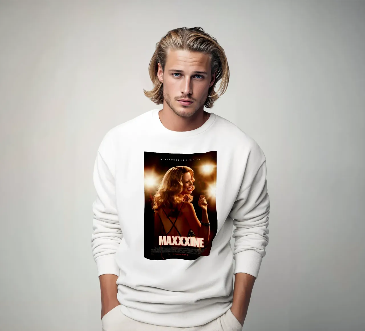 Maxxxine Movie felpa da Attaboy Dsgn