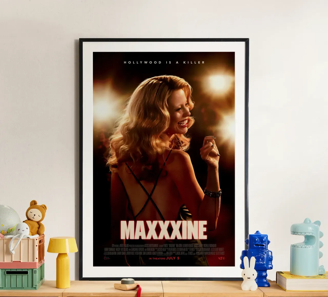 Maxxxine Movie poster da Attaboy Dsgn