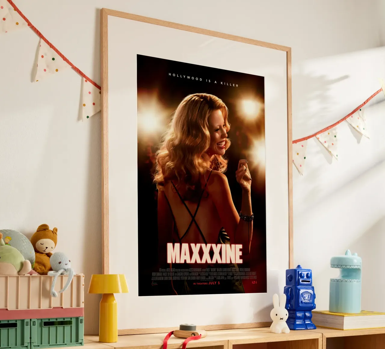 Maxxxine Movie poster da Attaboy Dsgn