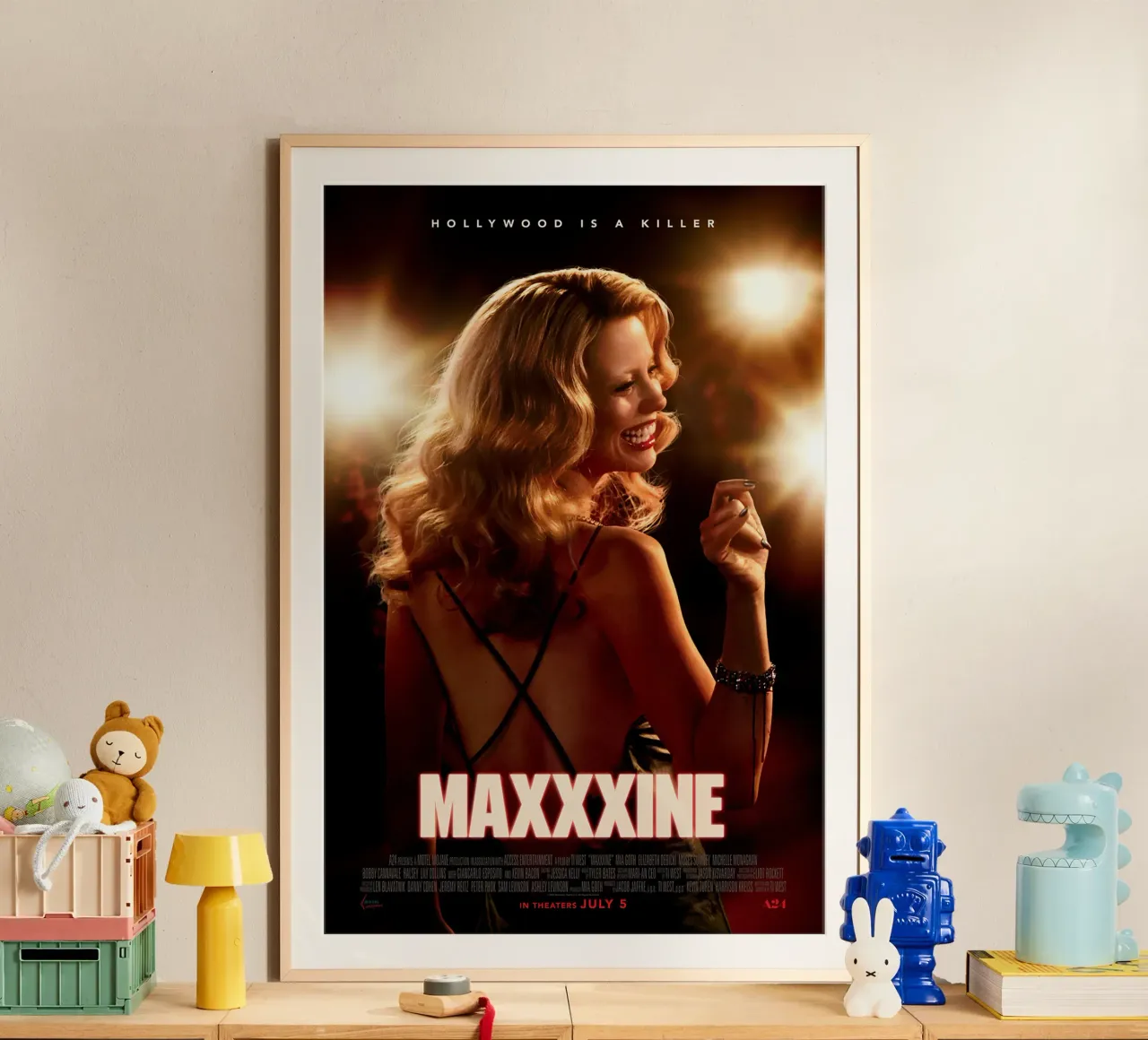 Maxxxine Movie poster da Attaboy Dsgn