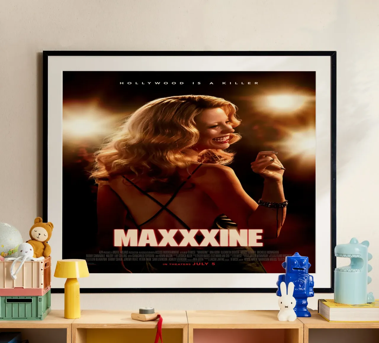 Maxxxine Movie poster da Attaboy Dsgn