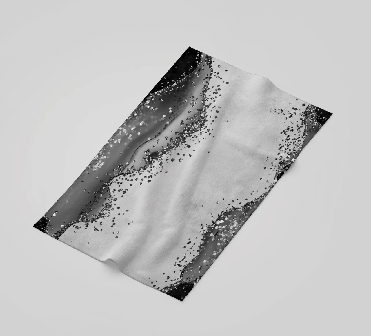 Texture Agata Nera Glitterata 01 telo mare da Gemstone Textures