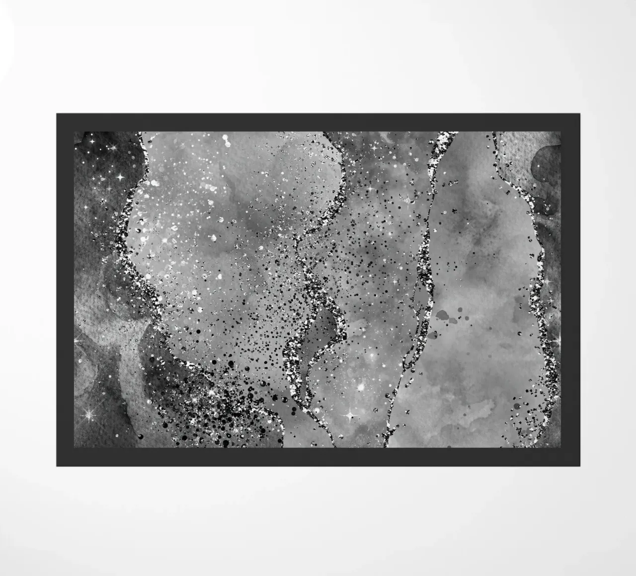 Texture Agata Nera Glitterata 02 zerbino da Gemstone Textures