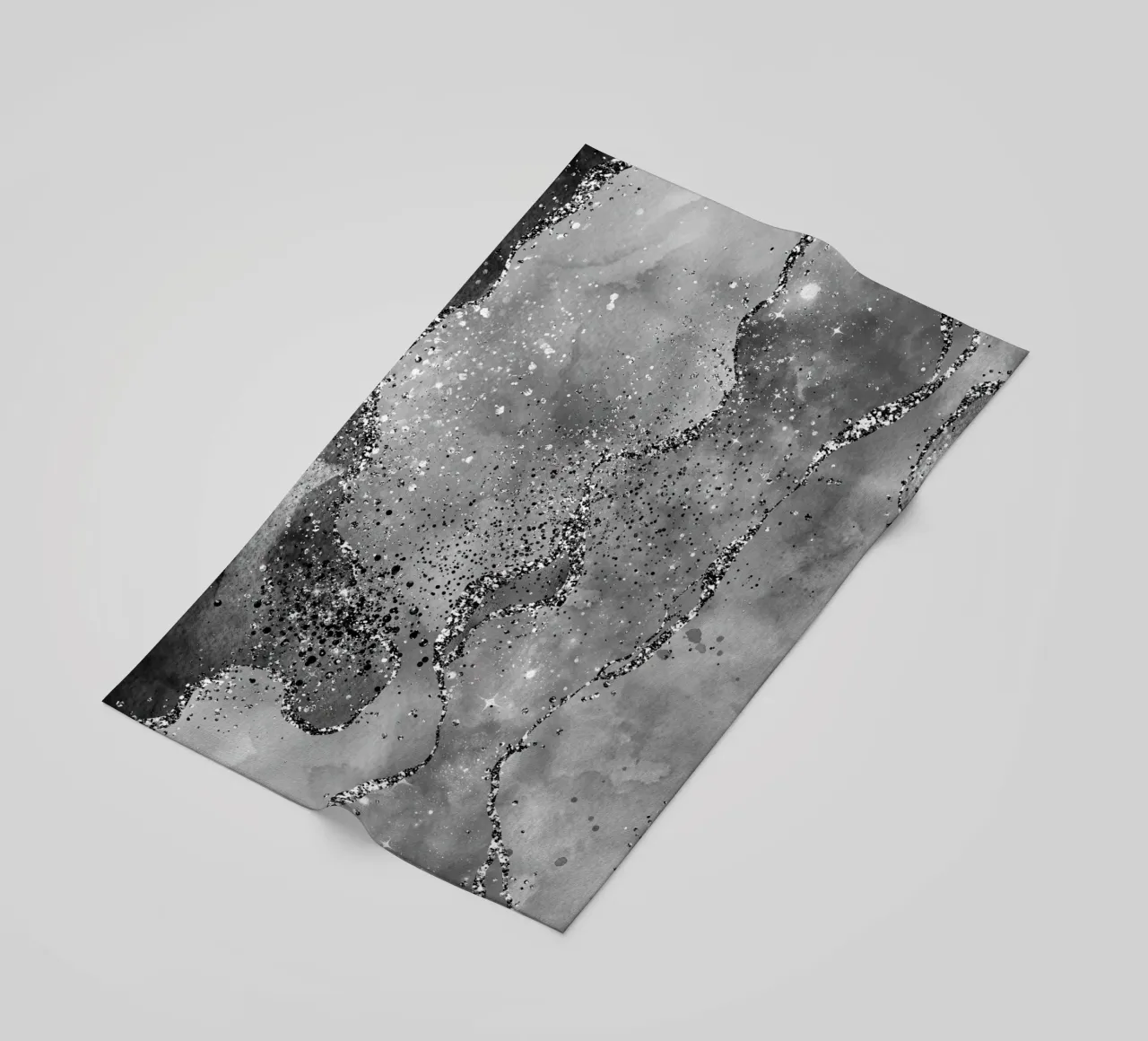 Texture Agata Nera Glitterata 02 telo mare da Gemstone Textures