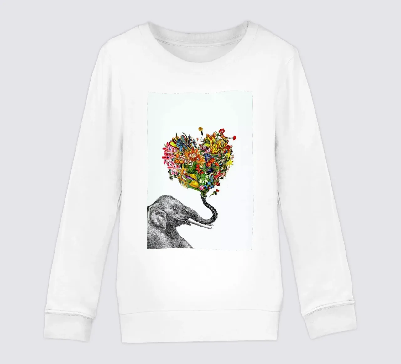 The Happy Elephant felpa bambino da Rococco LA