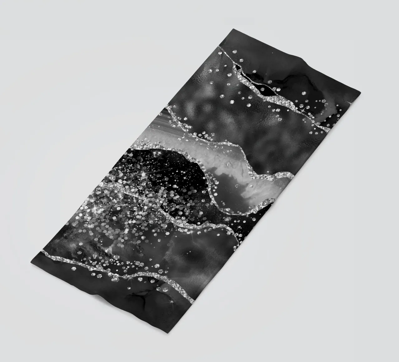 Agata nera glitterata Texture 06 telo mare da Gemstone Textures