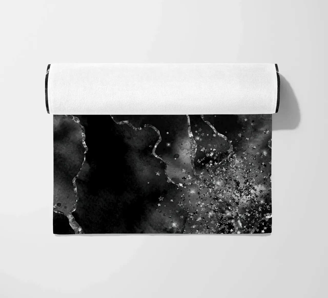 Texture Agata Nera Glitterata 08 telo mare da Gemstone Textures