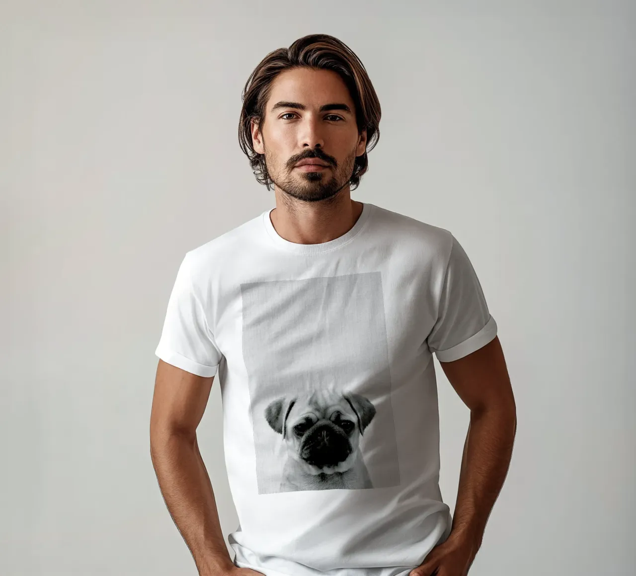 Print 44 T-Shirt von Lila x Lola