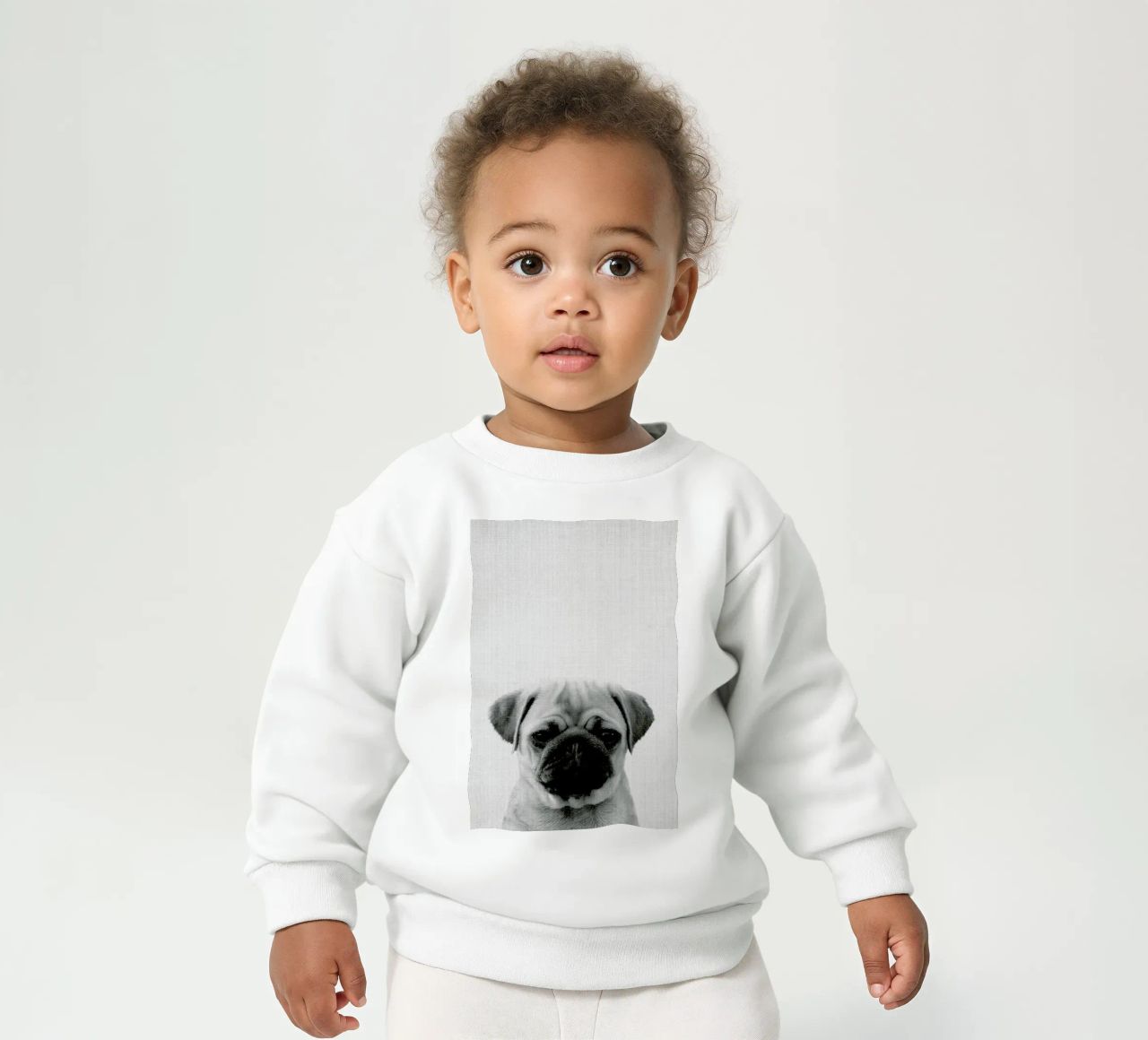 Print 44 felpa neonato da Lila x Lola