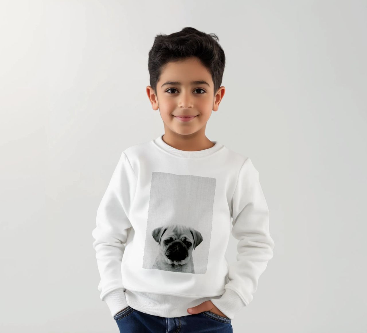 Print 44 felpa bambino da Lila x Lola