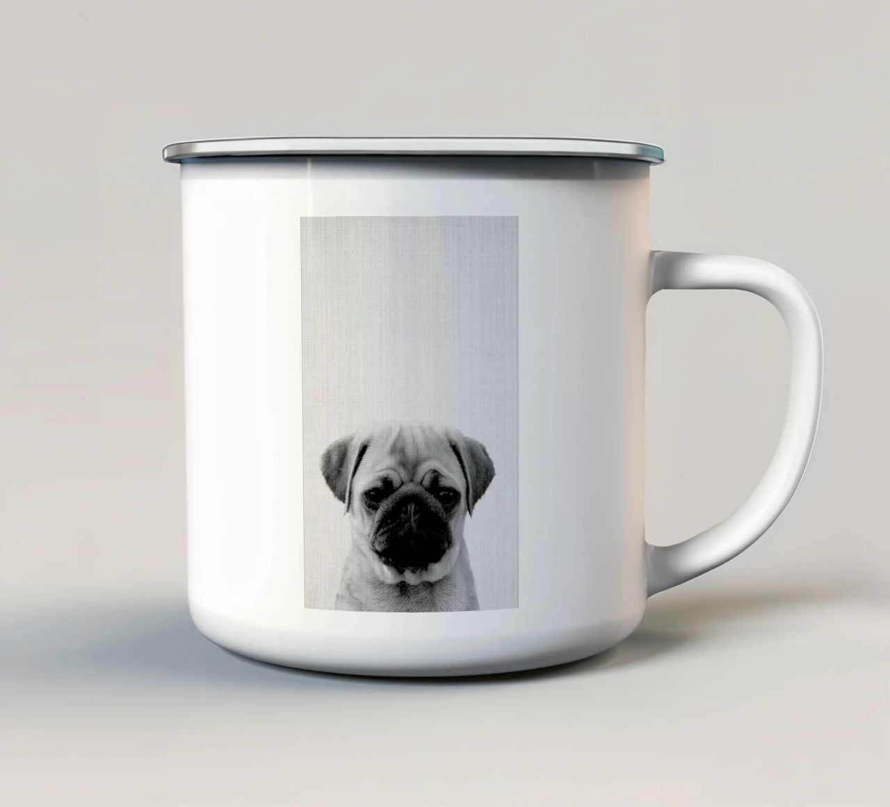 Print 44 tazza in smalto da Lila x Lola