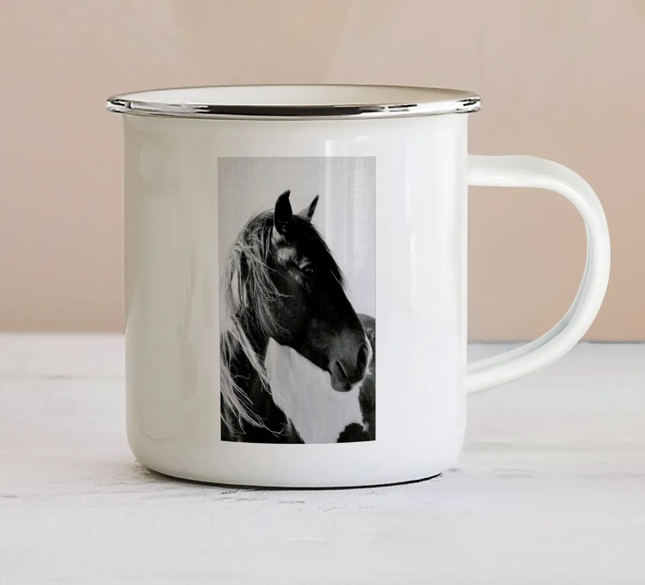 Print 181 mug en émail de Lila x Lola