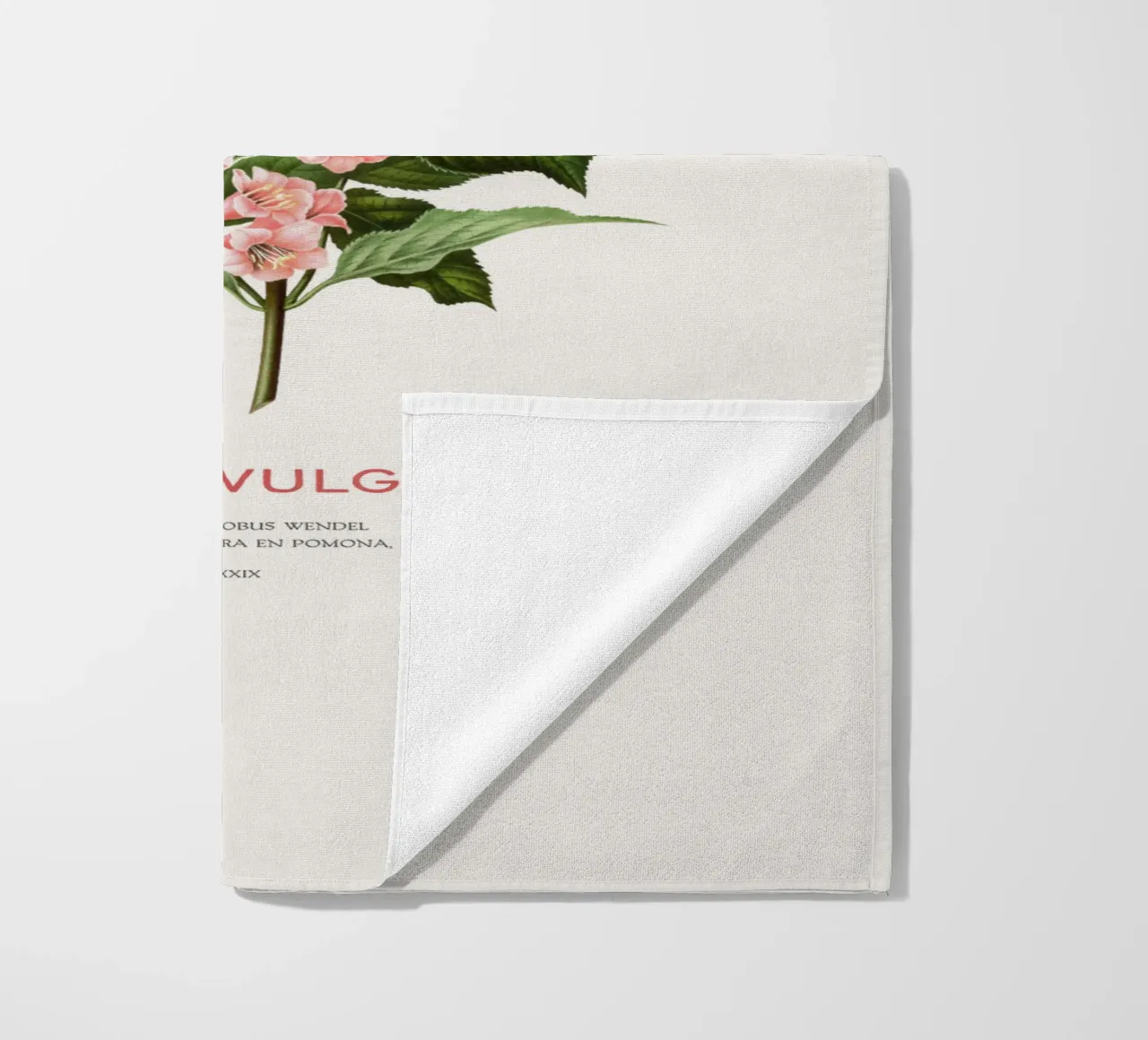 Lillà o Syringa vulgaris telo mare da Vintagrafica