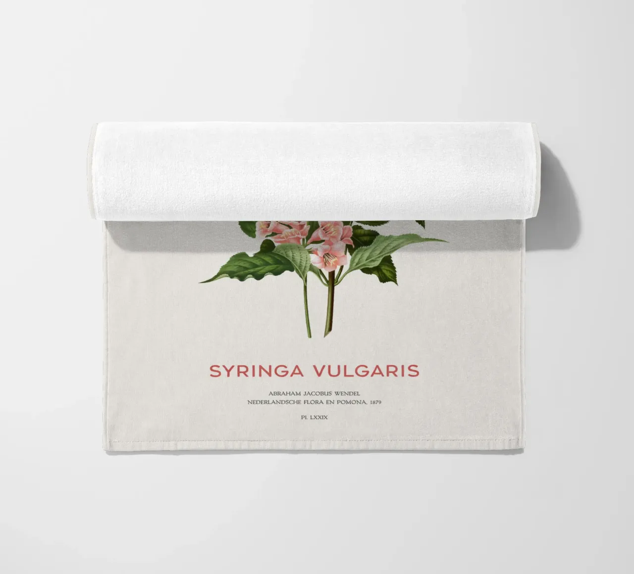 Lillà o Syringa vulgaris telo mare da Vintagrafica