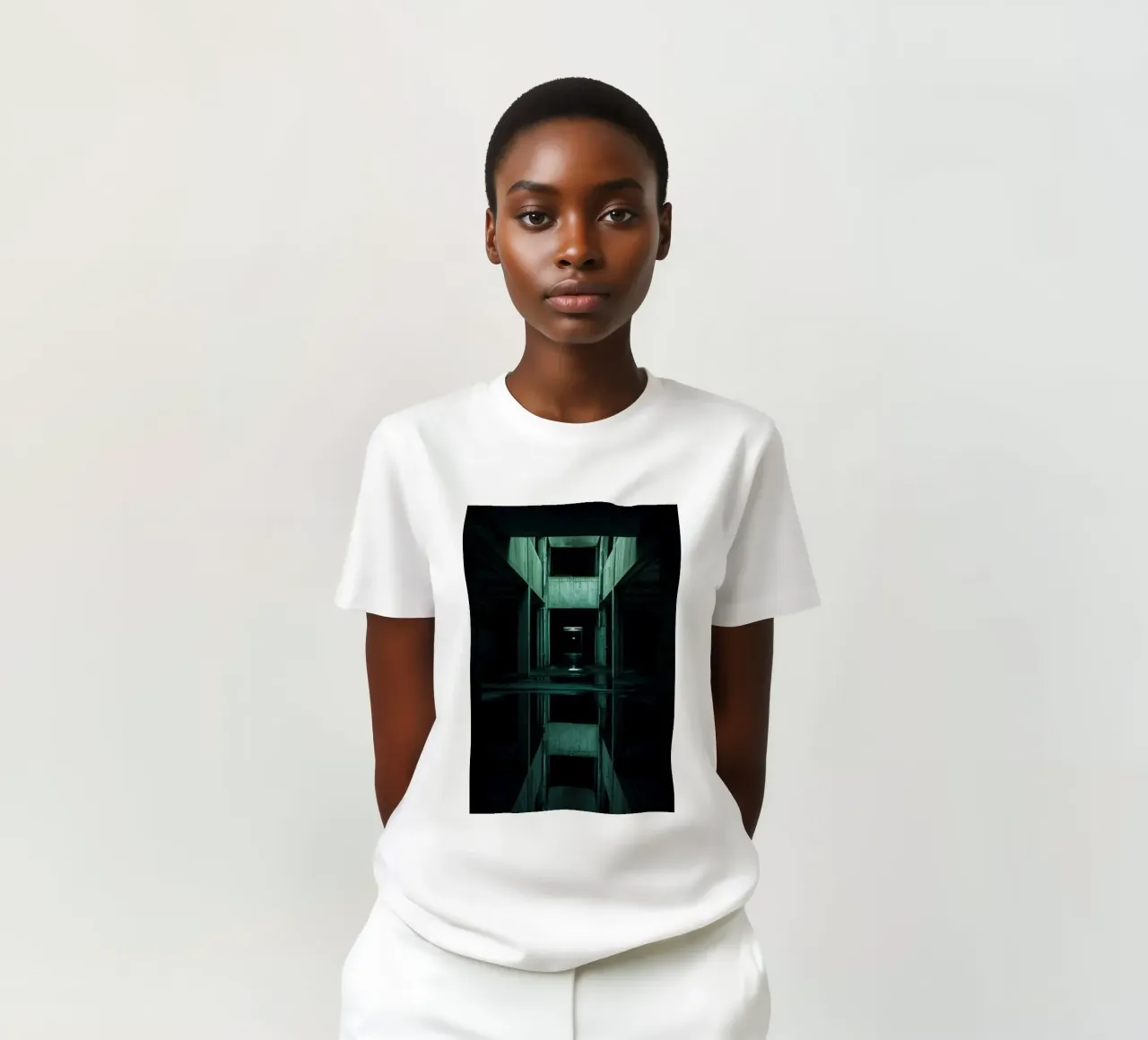 The Mysterious Corridors of Marseille t-shirt by By Night