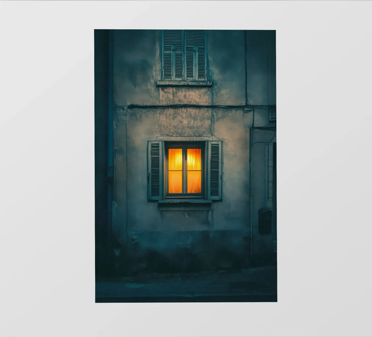 The Illuminated Window of Marseille backlit film by By Night