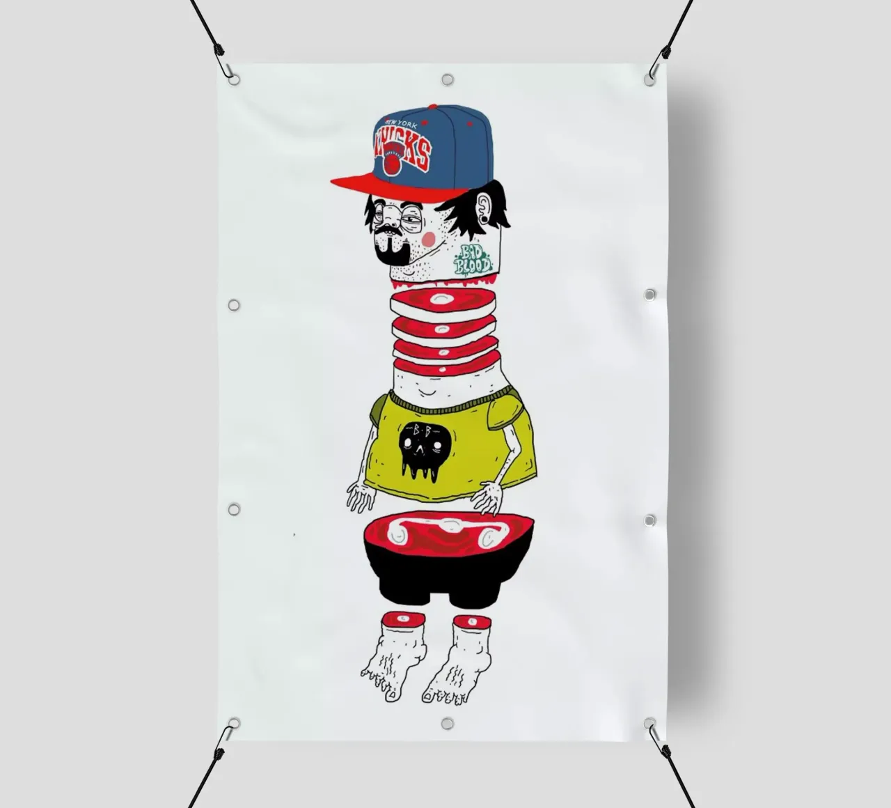 Chopsuey telo in pvc da Nick Cocozza