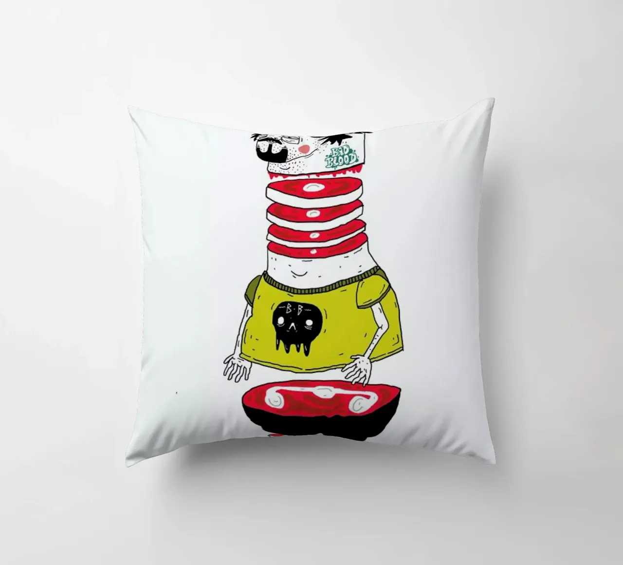 Chopsuey decorative cushion by Nick Cocozza